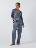 John Lewis Piped Silk Pyjama Set - McGrocer