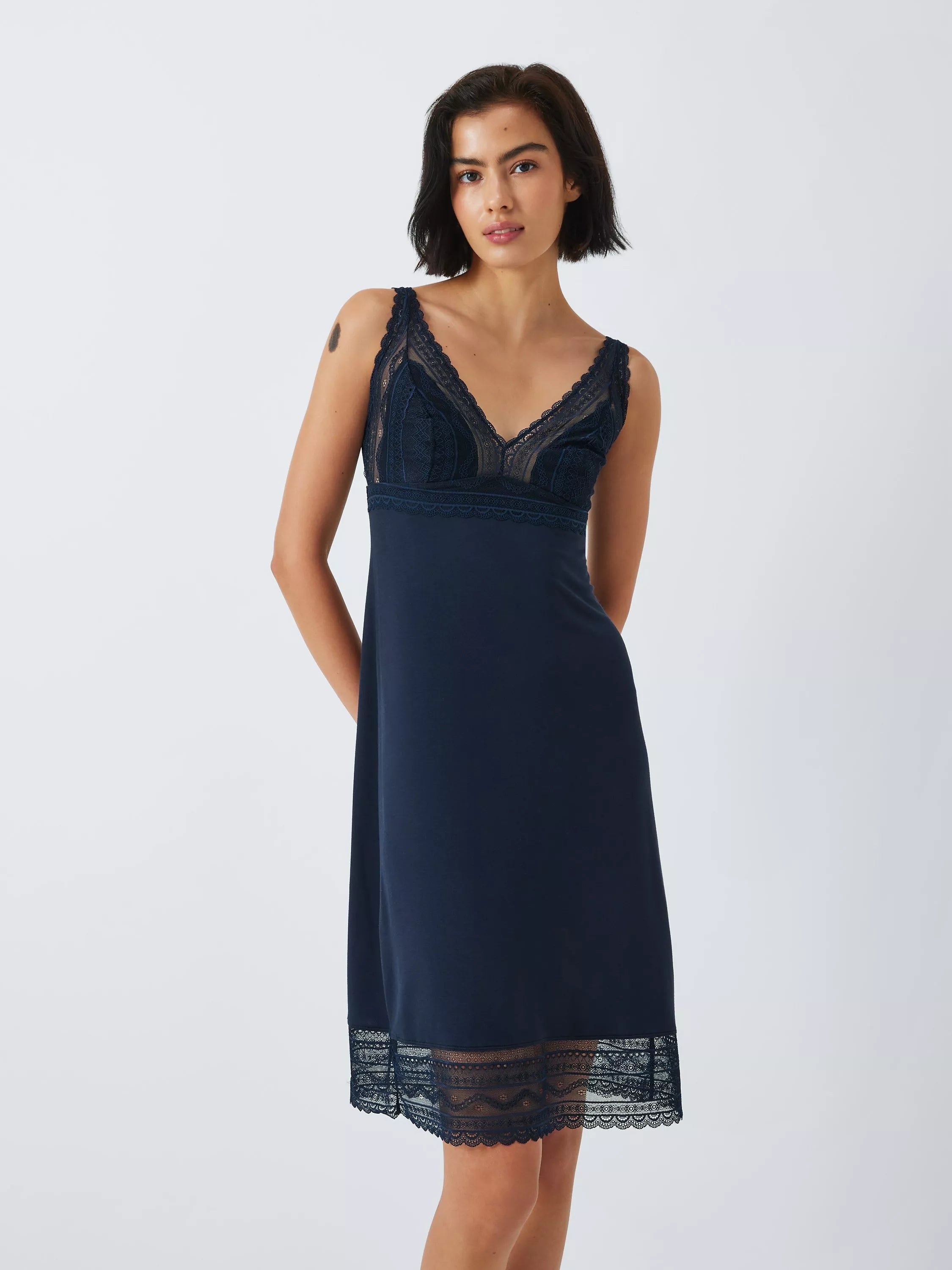 John Lewis Willow Lace Chemise - McGrocer