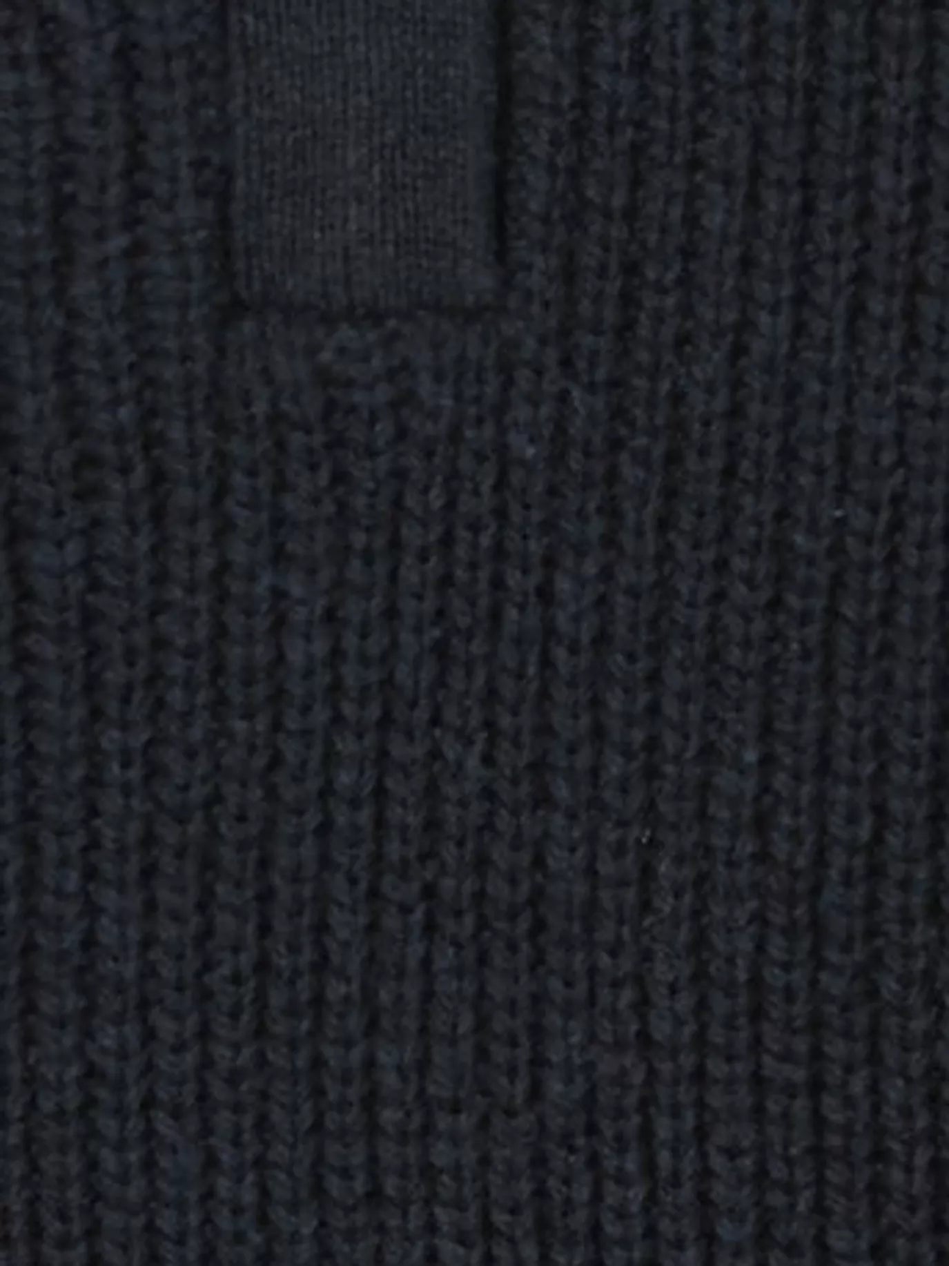 John Lewis Wool Cotton Blend Zip Neck Jumper, Berry - McGrocer