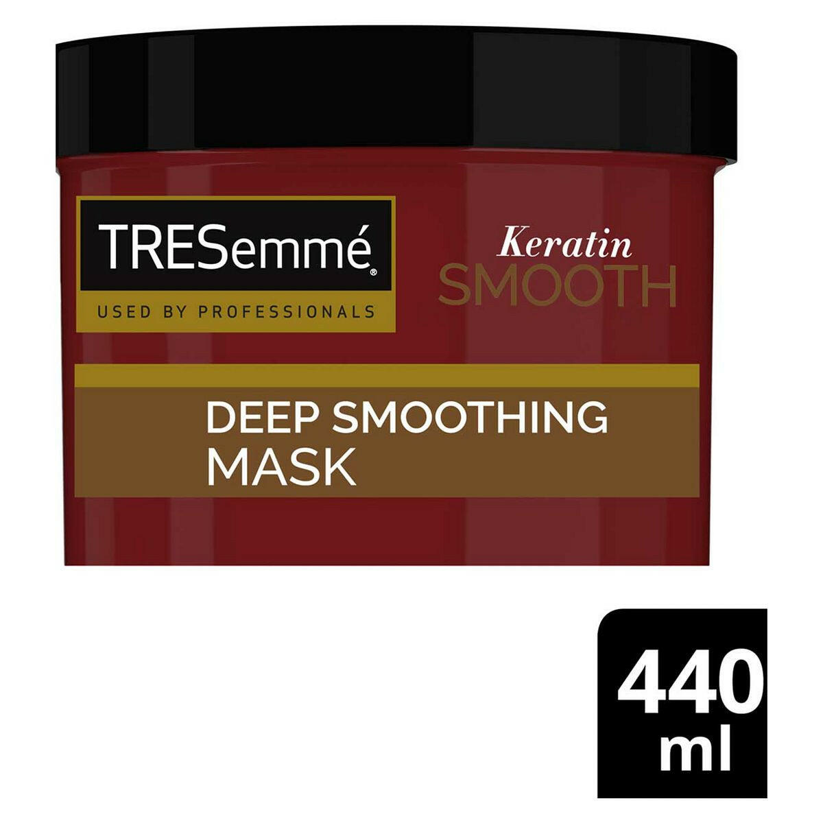 TRESemme Keratin Smooth Deep Smoothing Mask with Hydrolysed Keratin for 72Hrs Frizz Control 440 ML GOODS Boots