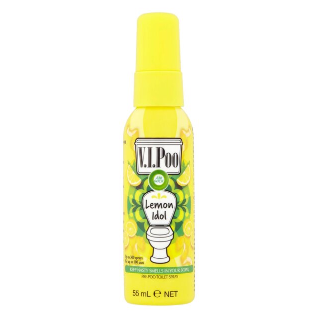 Airwick ViPoo Lemon Toilet Spray 55ml - McGrocer