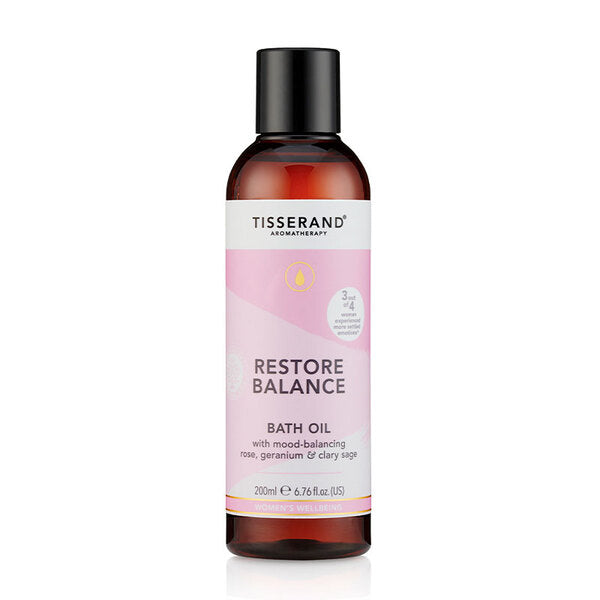 Tisserand Restore Balance Bath Oil 200ml GOODS Superdrug