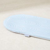 The Tiny Bed Co. Basket Changing Mat - Melbourne (Blue) GOODS Superdrug