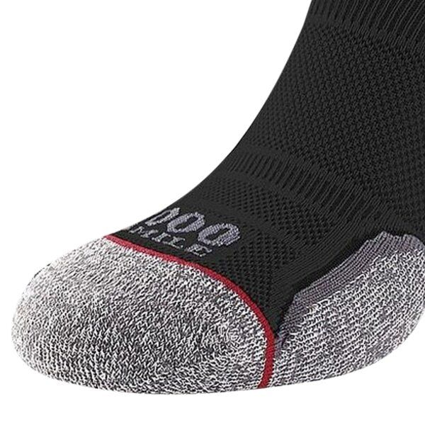 1000 Mile Mens Run Recycled Ankle Socks (Pack of 2) (L) - McGrocer