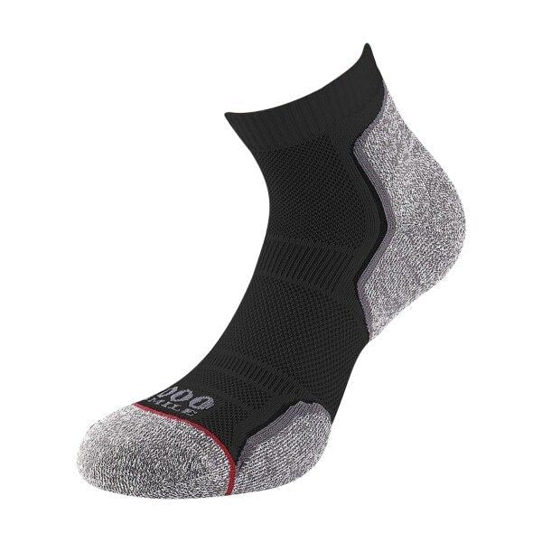 1000 Mile Mens Run Recycled Ankle Socks (Pack of 2) (L) - McGrocer