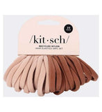 Kitsch Eco-Friendly Nylon Elastics 20pc set - Blush