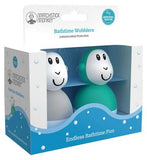 Matchstick Monkey Bathtime Wobblers - Cool Grey Green