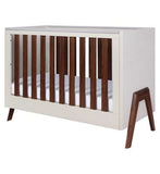 Tutti Fuori Mini Cot Bed Warm WalnutWhite Sand