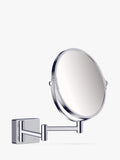 Miroir de rasage grossissant mural Hansgrohe Addstoris
