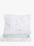little home at John Lewis Space Star Pure Cotton Duvet Cover and Pillowcase Set - McGrocer