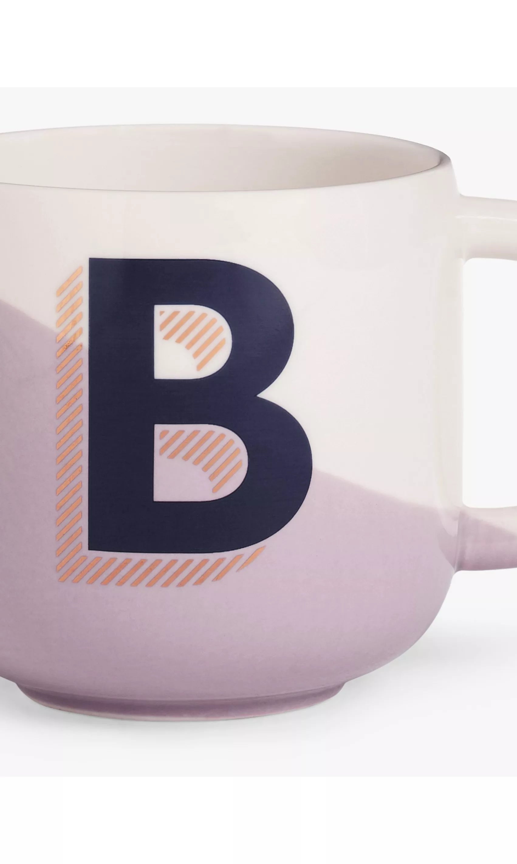 John Lewis Alphabet Fine China Mug - McGrocer