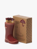 Bottes en caoutchouc Paddywax, allumettes rouges