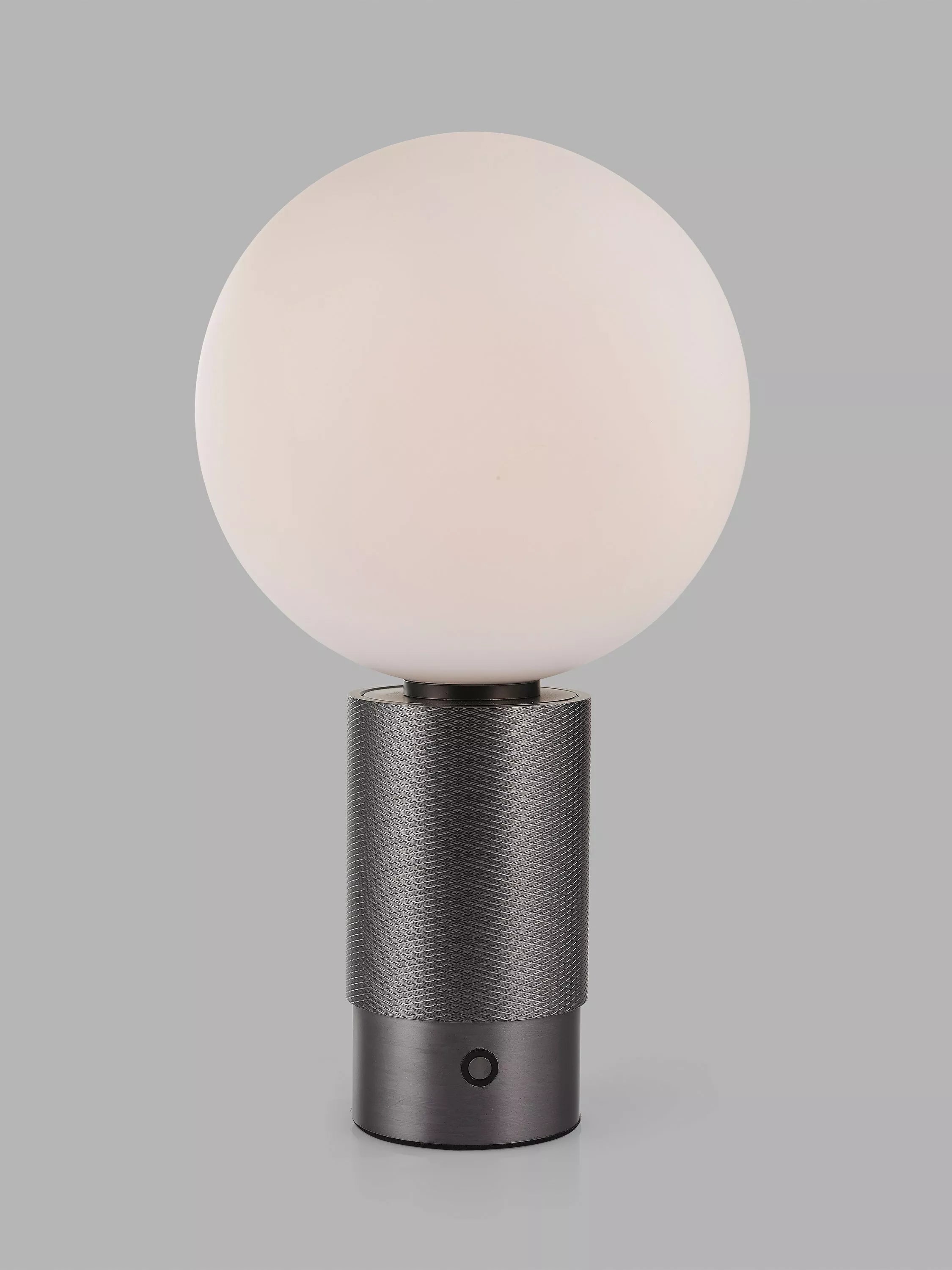 John Lewis Monty Rechargeable LED Table Lamp, Matte Antique Brass - McGrocer