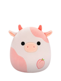 Peluche Squishmallows Lilaz la vache pêche de 19 cm