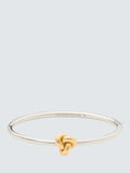 Kate Spade New York Knot Hinge Bangle Silver Gold