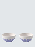 Villeroy Boch Fleur Porcelain Cereal Bowl Set Of 2 14Cm Bleu
