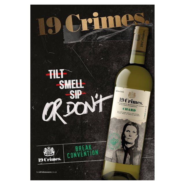 19 Crimes Chardonnay 75cl - McGrocer