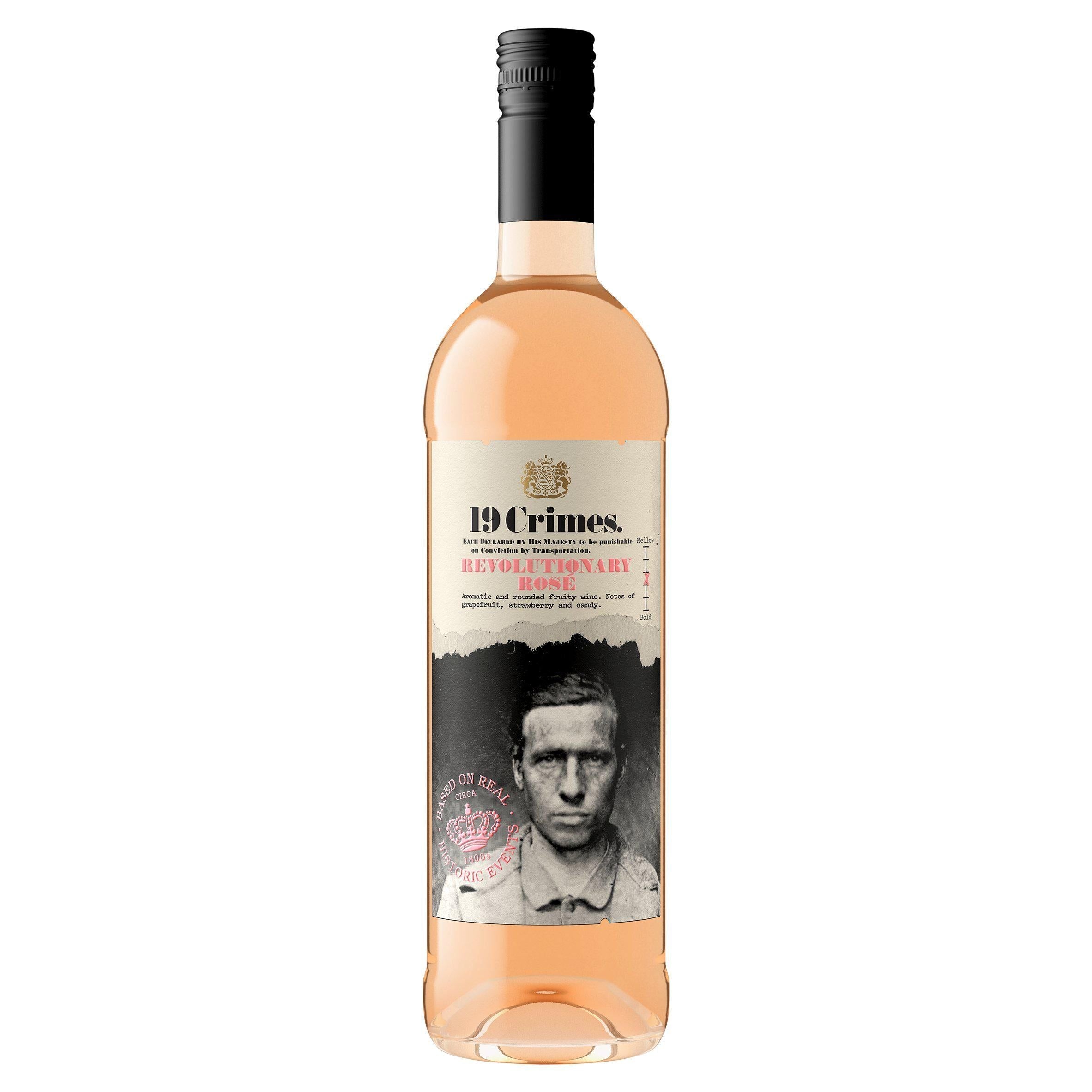 19 Crimes Revolutionary Rosé 750ml - McGrocer