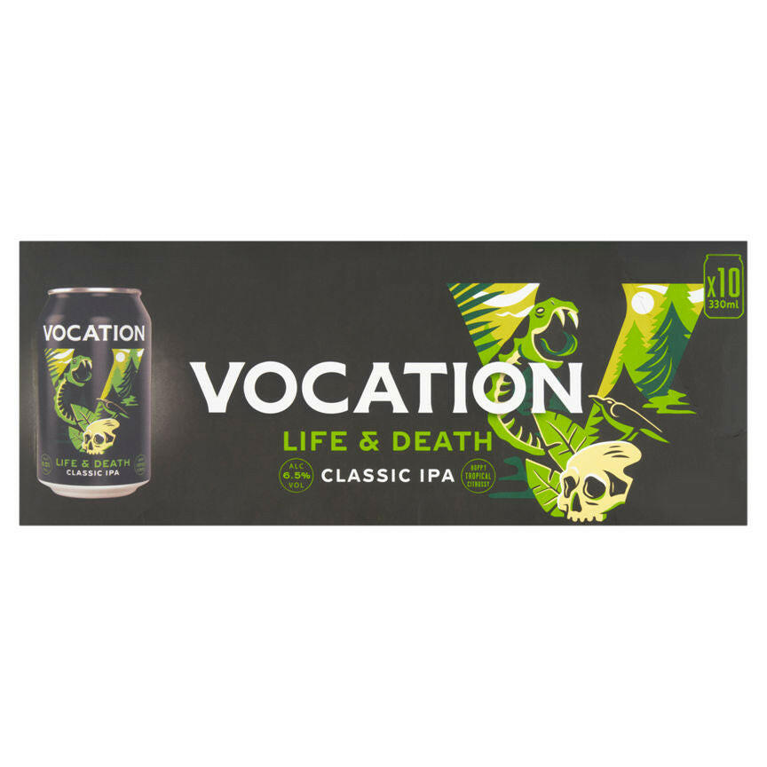 Vocation Life & Death Classic IPA 10 x 330ml GOODS ASDA