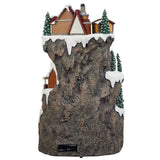 1.6ft (51cm) Animated Ski Mountain with Lights and Music - McGrocer