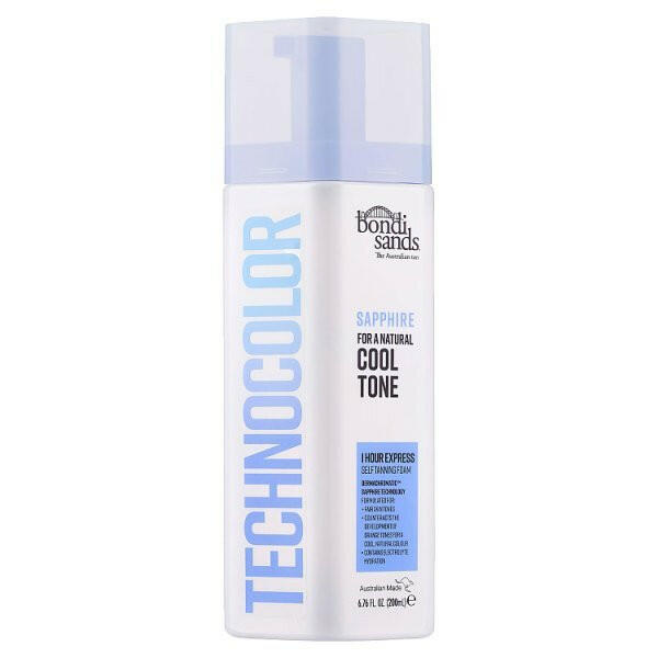 Technocolor 1 Hour Express Self Tanning Foam Sapphire 200Ml GOODS Superdrug