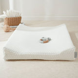 The Tiny Bed Co. Luxury White Fabric Anti-Roll Changing Mat GOODS Superdrug