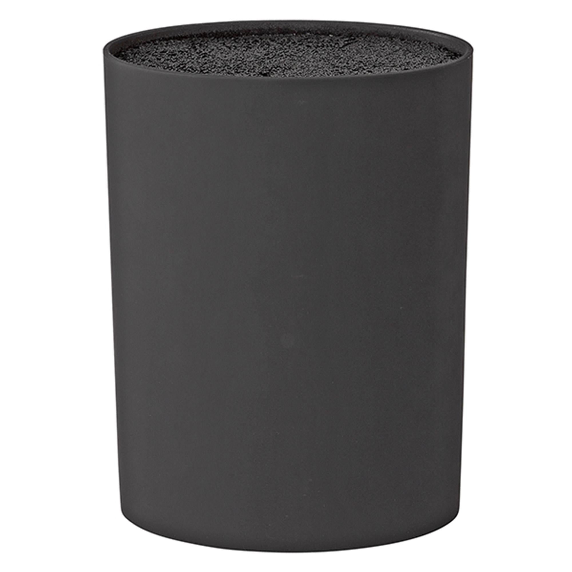 Universal Knife Block - Black DIY Sainsburys