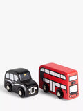 Bus et taxis londoniens en bois John Lewis