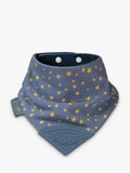 Cheeky Chompers Teething Dribble Bib, Midnight Stars - McGrocer