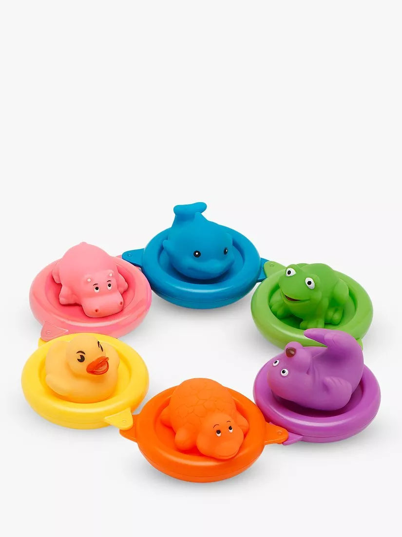 Vital Baby Vital Swim Rings Bath Toy, Multi - McGrocer