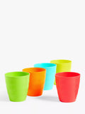 Gobelets pour enfants John Lewis ANYDAY, lot de 5