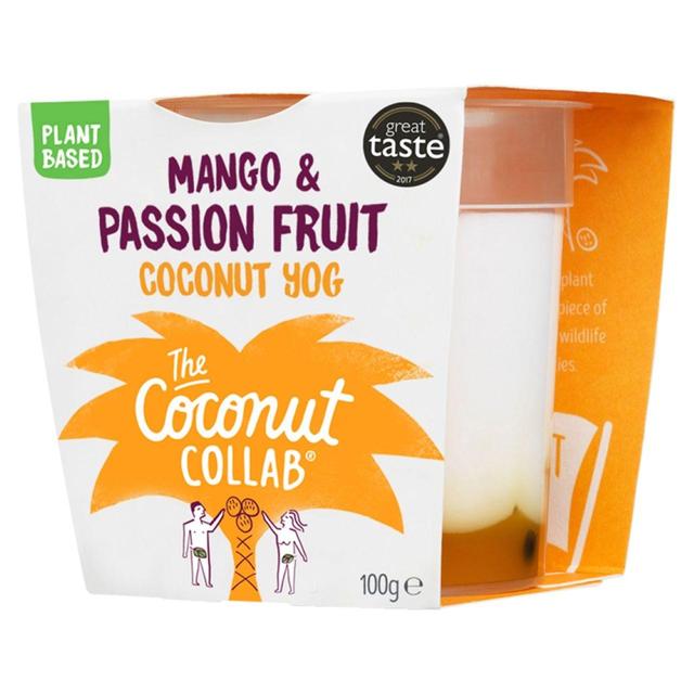 The Coconut Collaborative Mango & Passion Fruit Coconut Yog 100g GOODS M&S