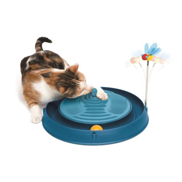 Catit Play Circuit Massage Blue Cat Toy - McGrocer