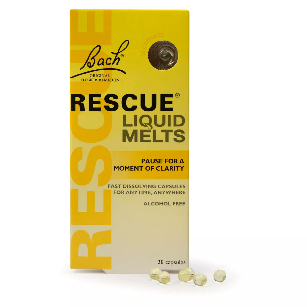 Bach Rescue Remedy Liquid Melts 28 capsules - McGrocer