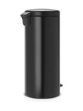 Poubelle à pédale Brabantia NewIcon 30L noir mat