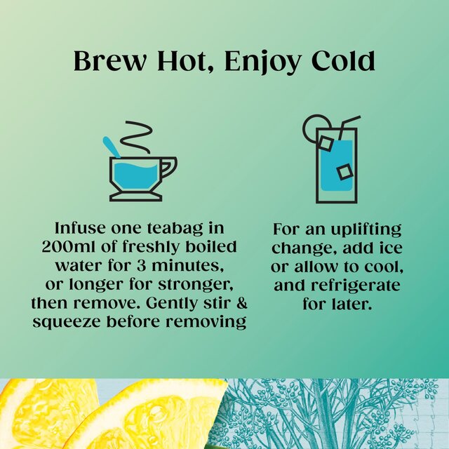 Twinings Superblends Detox with Lemon Ginger & Fennel 20 per pack - McGrocer