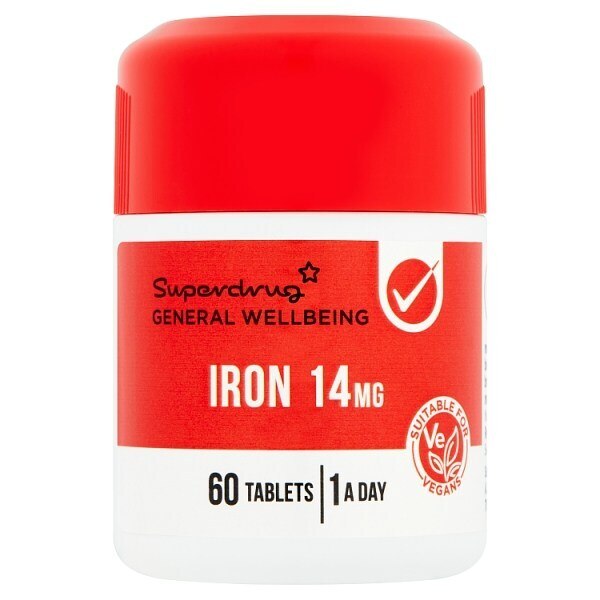 Superdrug Iron 60S GOODS Superdrug