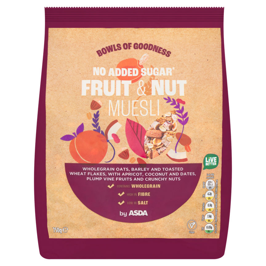 ASDA Fruit & Nut Muesli 750g - McGrocer