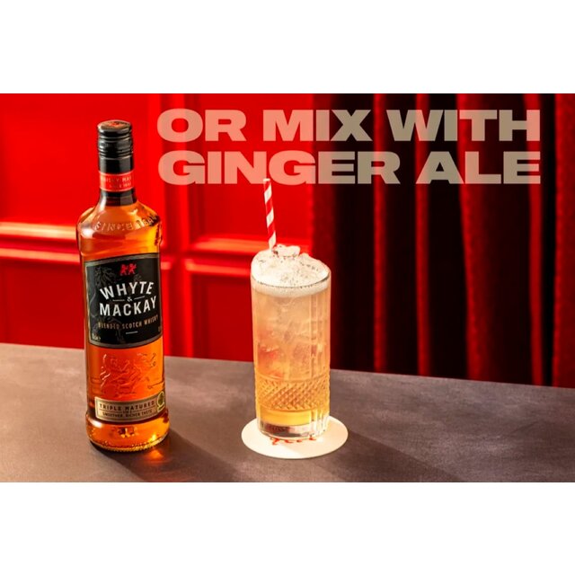 Whyte & Mackay Triple Matured Blended Scotch Whisky 1L - McGrocer