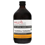 Willy's Organic Live Turmeric Apple Cider Vinegar with 'The Mother' 500ml - McGrocer
