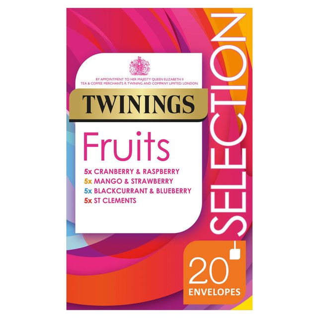 Twinings Fruits Tea Selection 20 per pack GOODS M&S