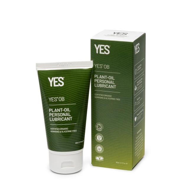 YES OB Organic Plant-Oil Natural Personal Lubricant 80ml GOODS M&S