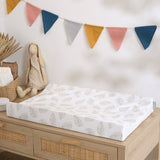 The Tiny Bed Co. Anti-Roll Changing Mat - Palm Bay (Stone) GOODS Superdrug