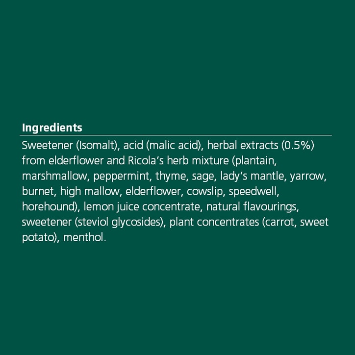 Ricola Liquorice Swiss Herbal Sweets 45g - McGrocer