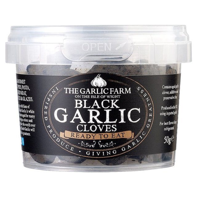 The Garlic Farm Black Garlic Cloves 50g GOODS M&S