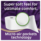 Cushelle Quilted Tubeless Toilet Roll 50% More Sheets 6 per pack - McGrocer