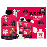 The Collective Strawberry Suckies Multipack Kids Yoghurt 6 x 90g GOODS M&S