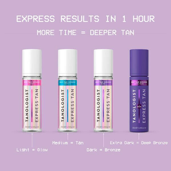Tanologist Express Extra Dark Mousse GOODS Superdrug