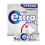 Wrigley's Extra White Sugar Free Chewing Gum 3 x 9 Pieces GOODS ASDA