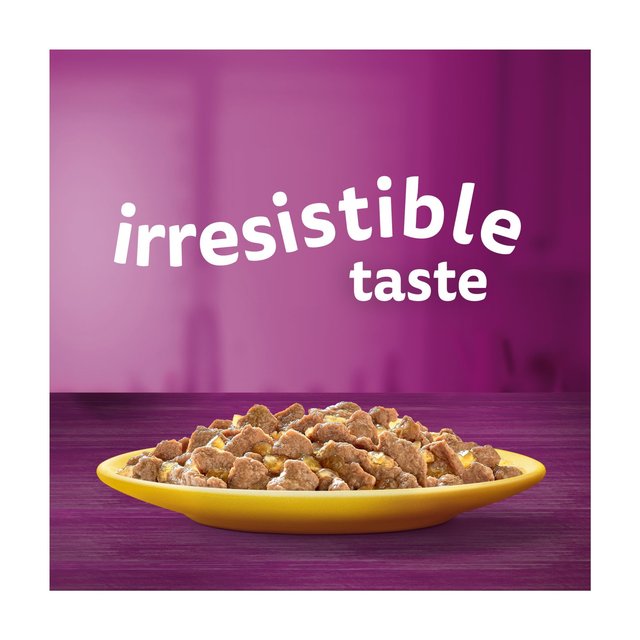 Whiskas 1+ Adult Wet Cat Food Poultry Feasts in Jelly 80 x 85g GOODS M&S